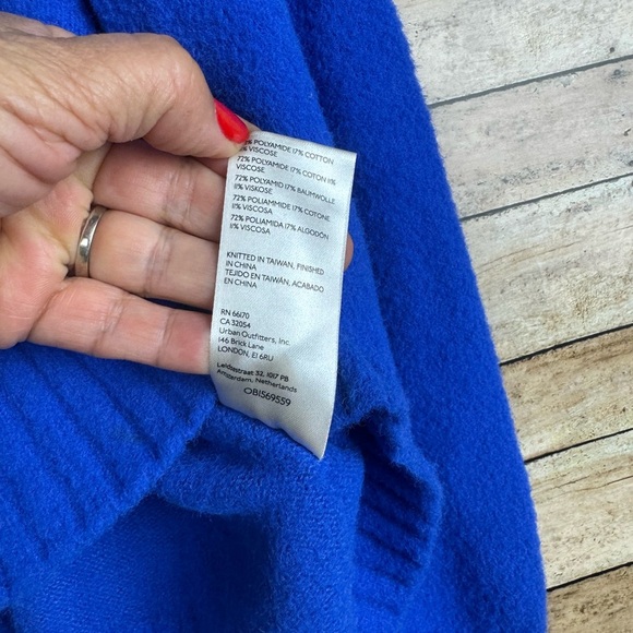 Free People Vancouver Oversized Turtleneck Sweater XS - Picture 7 of 8